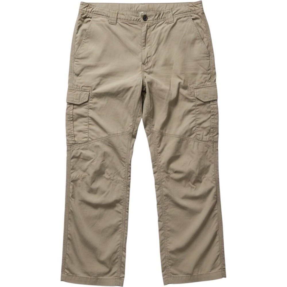 Columbia Silver Ridge Cargo Pants Tan Khaki Nylon Hiking Outdoor 34x30